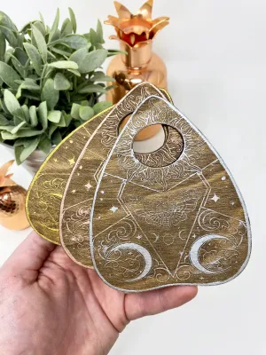 Distressed Planchette Coasters