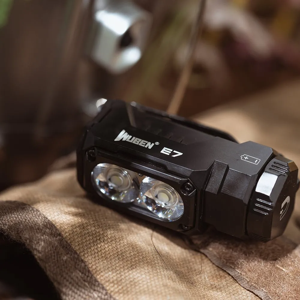 E7 Multi-functional EDC Flashlight 1800 Lumens