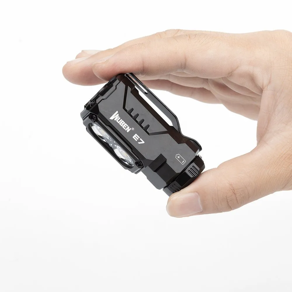 E7 Multi-functional EDC Flashlight 1800 Lumens