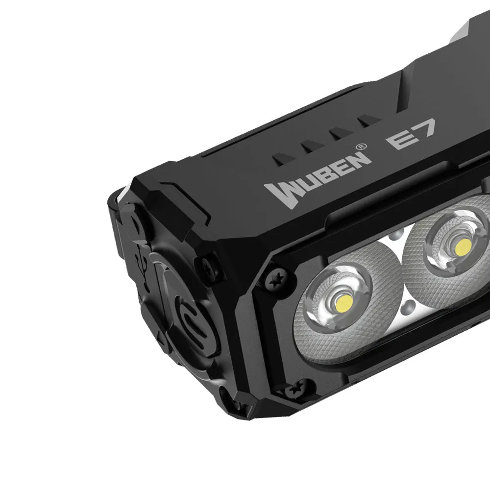 E7 Multi-functional EDC Flashlight 1800 Lumens