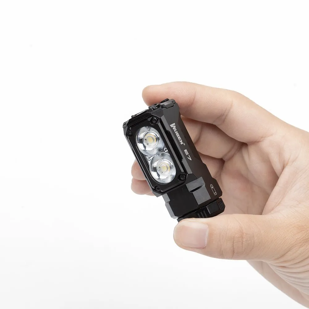 E7 Multi-functional EDC Flashlight 1800 Lumens