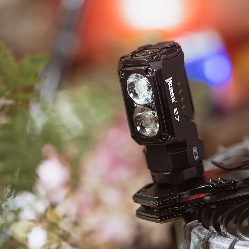 E7 Multi-functional EDC Flashlight 1800 Lumens