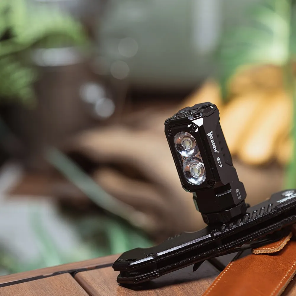 E7 Multi-functional EDC Flashlight 1800 Lumens