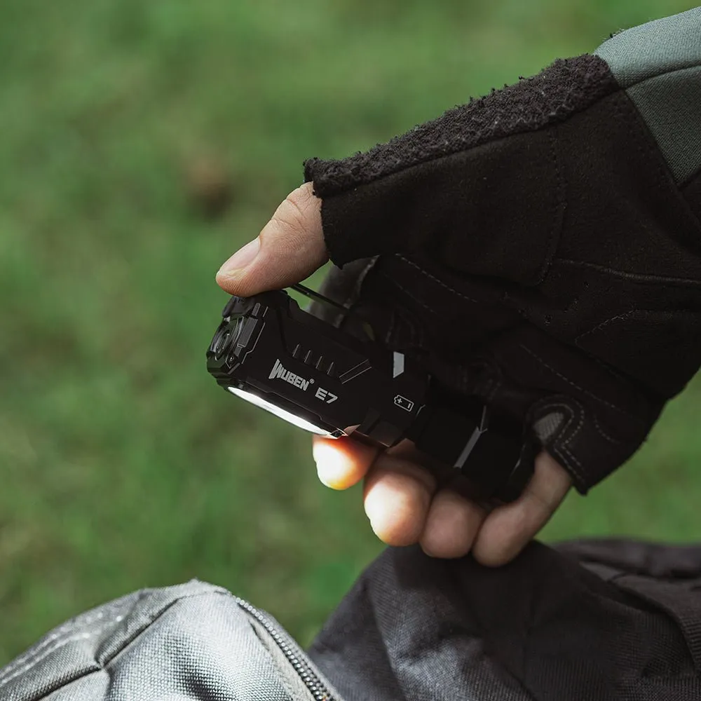 E7 Multi-functional EDC Flashlight 1800 Lumens