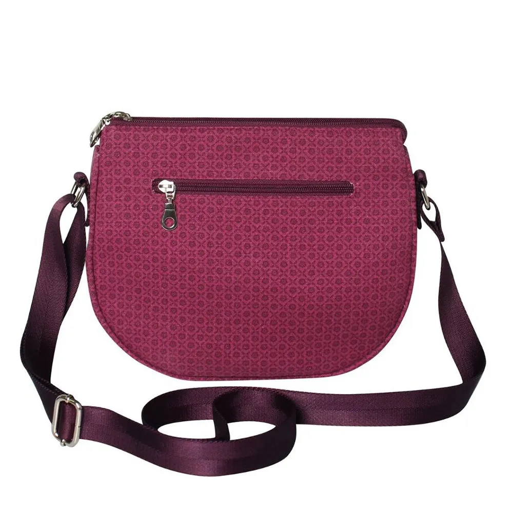Earth Squared Printed Canvas Olivia Bag