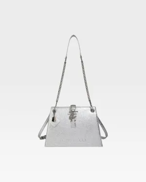 Elise Shoulder Bag in Silver