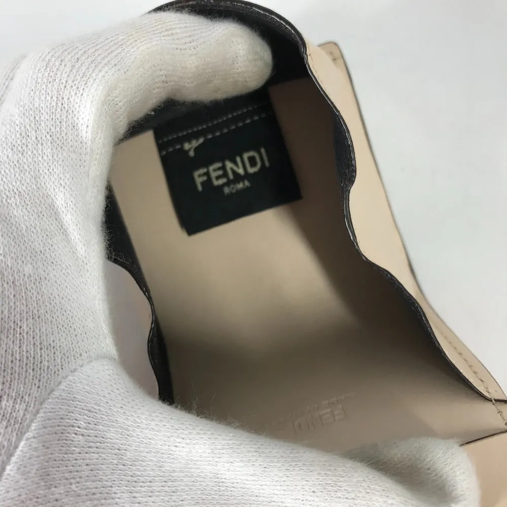 FENDI Coin case 8M0459 leather beige F's Women Used