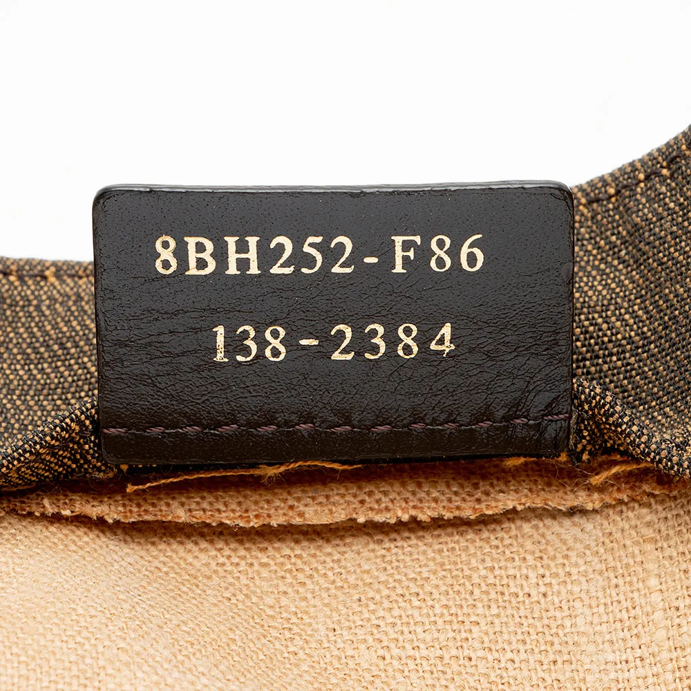 Fendi Pequin Canvas Tote (SHF-16461)