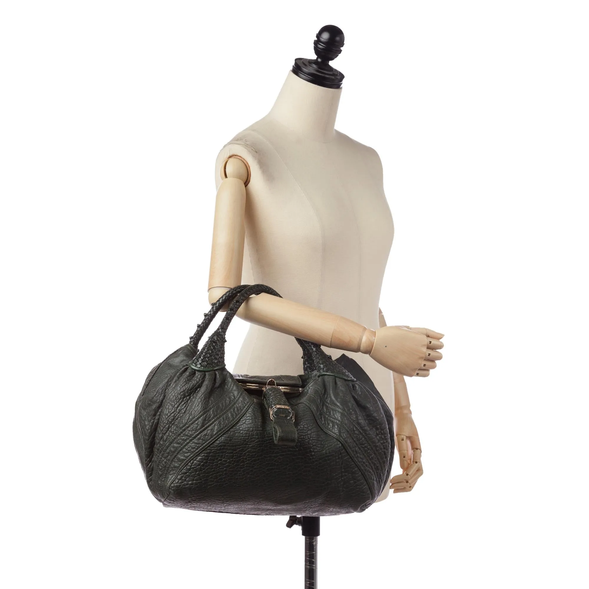 Fendi Spy Leather Hobo Bag (SHG-31293)
