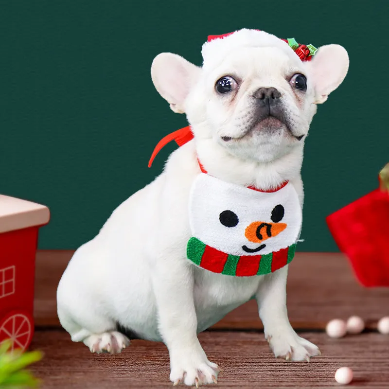 Festive Furry Friend Christmas Scarf