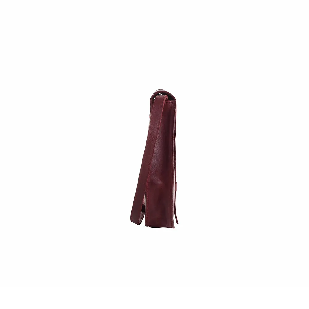 Fundamental Messenger Bag II -Burgundy
