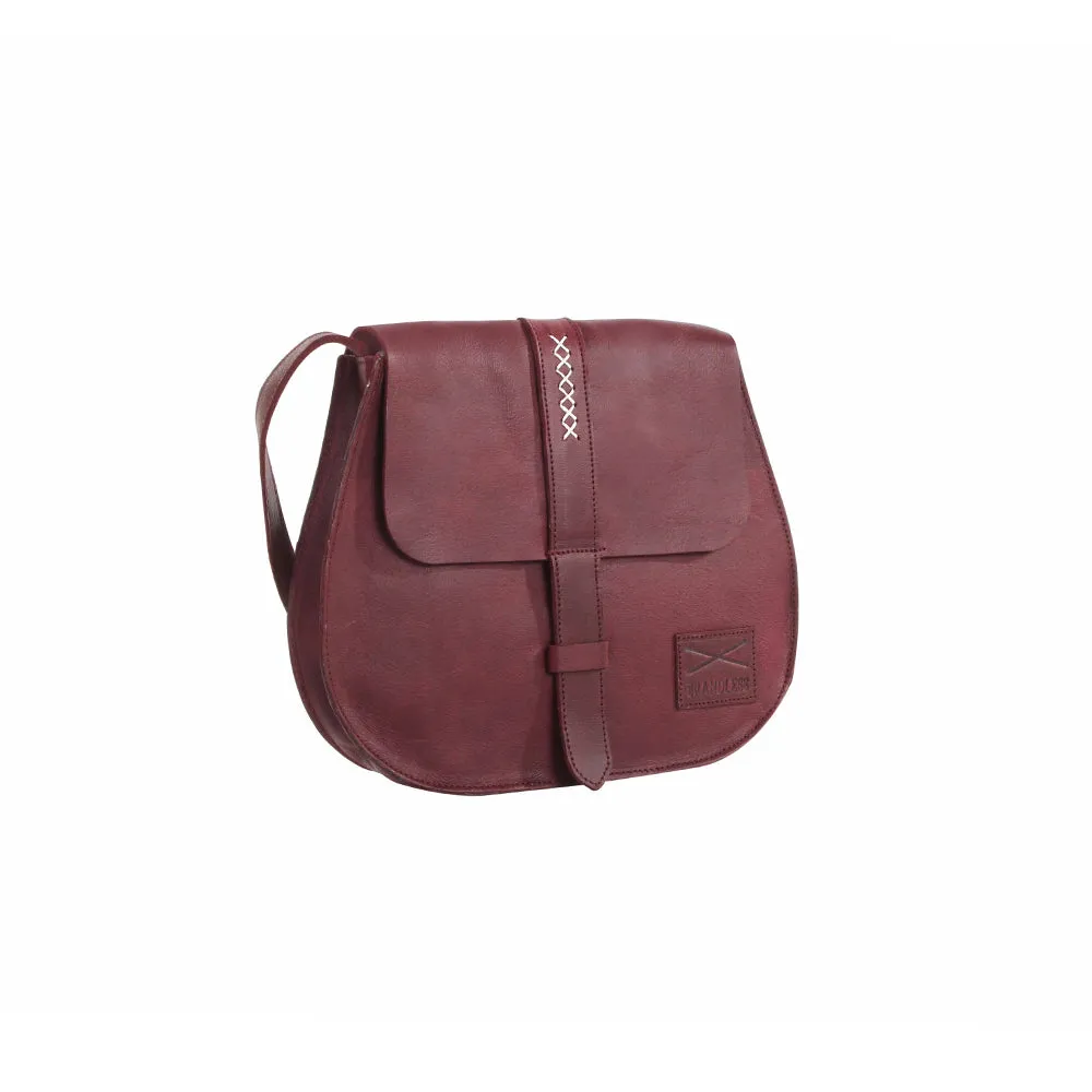 Fundamental Messenger Bag II -Burgundy