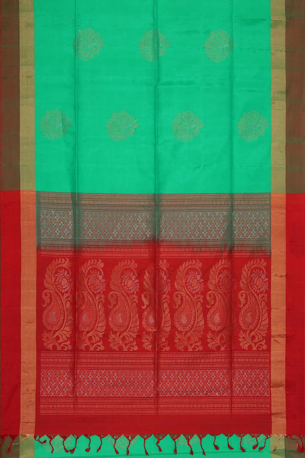 Gorgeous Sea Green Saree