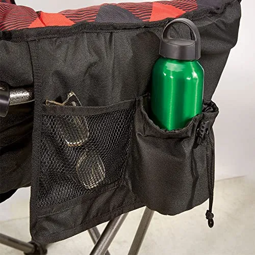 Guide Gear Club Camping Chair, Oversized, Portable, Folding with Padded Seats