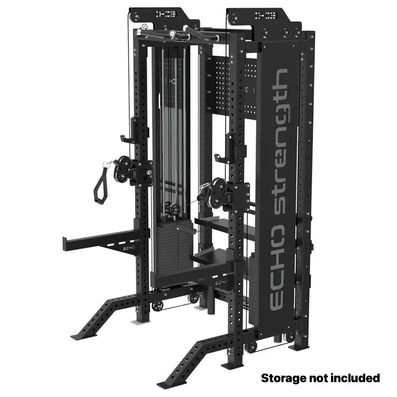Half Rack Functional Trainer Combo