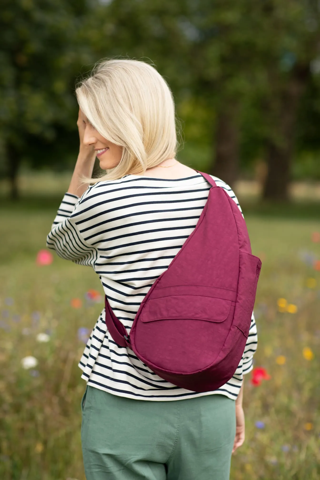 Healthy Back Bag Textured Nylon Small