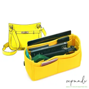 Hermes Jypsiere 28 Bag Organizer Insert, Classic Model Purse Organizer with Exterior Pockets