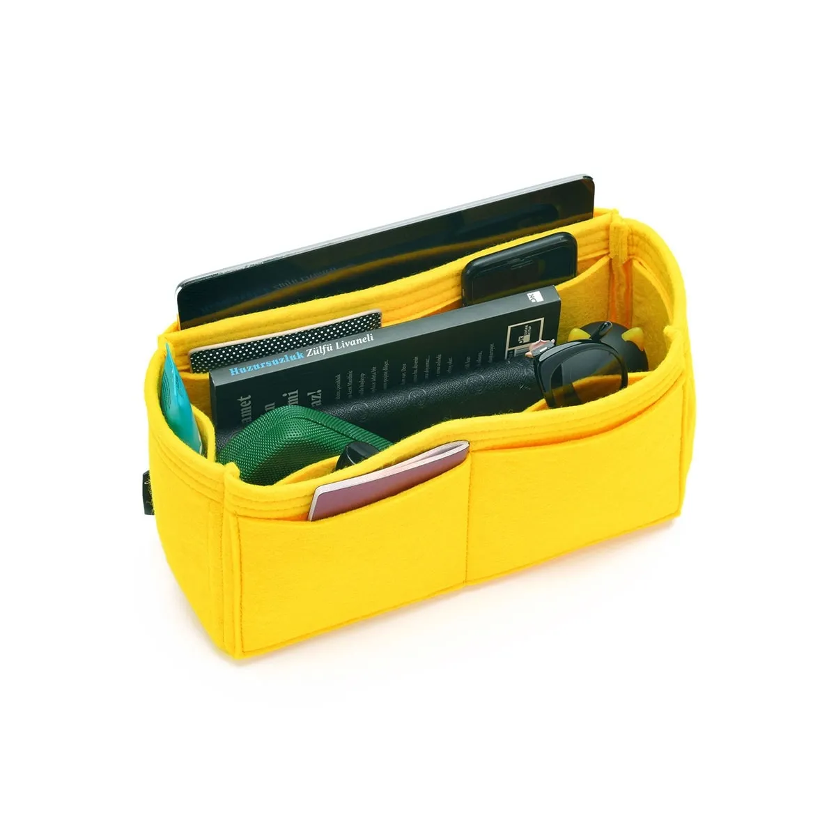 Hermes Jypsiere 28 Bag Organizer Insert, Classic Model Purse Organizer with Exterior Pockets