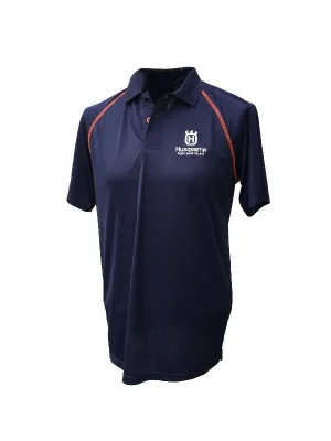 Husqvarna Mens Functional Polo Shirt Navy