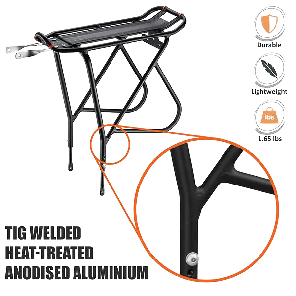 IBERA Bike Commuter Bag & Touring Carrier | IB-BA14-RA15