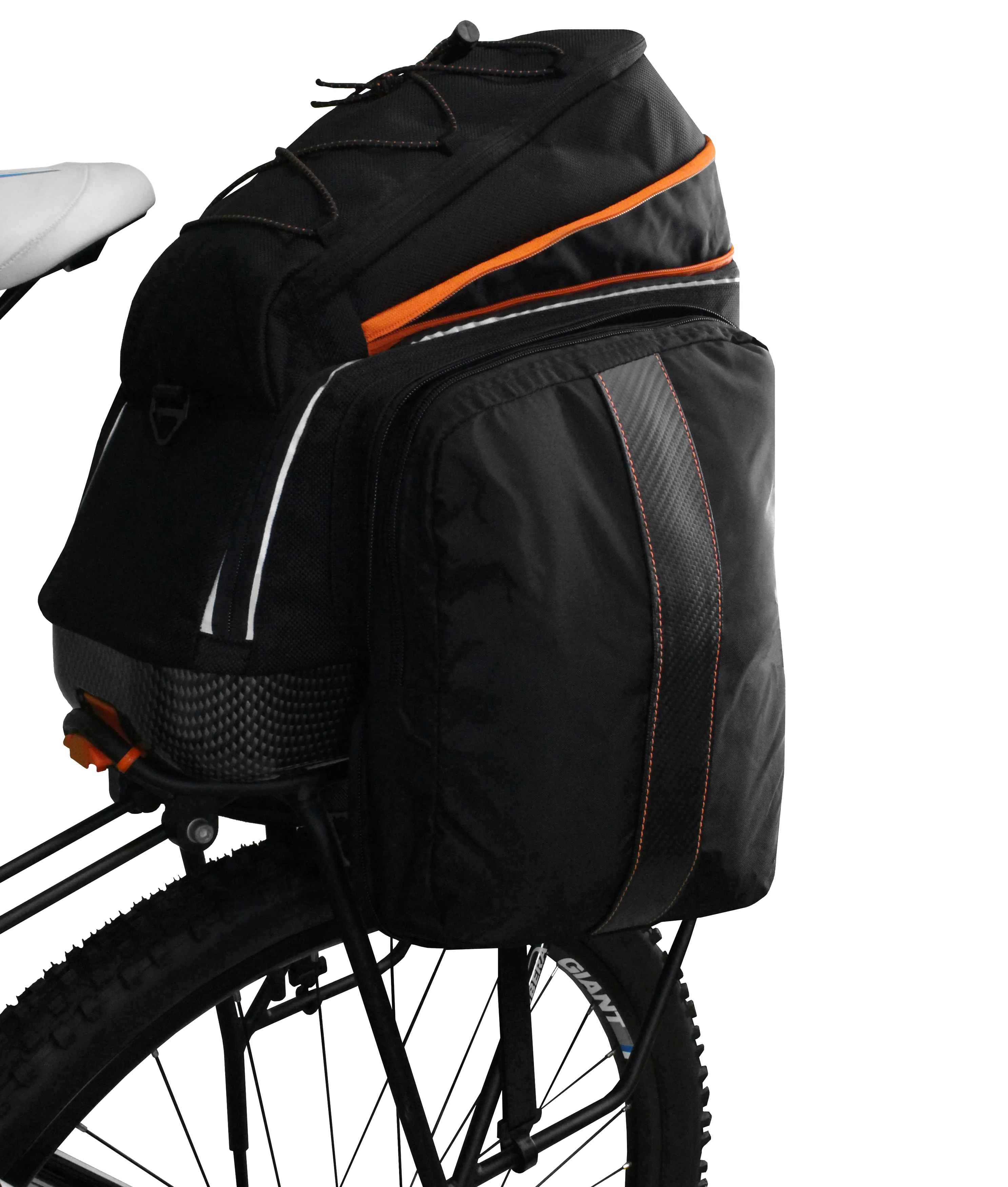 IBERA Bike Commuter Bag & Touring Carrier | IB-BA14-RA15