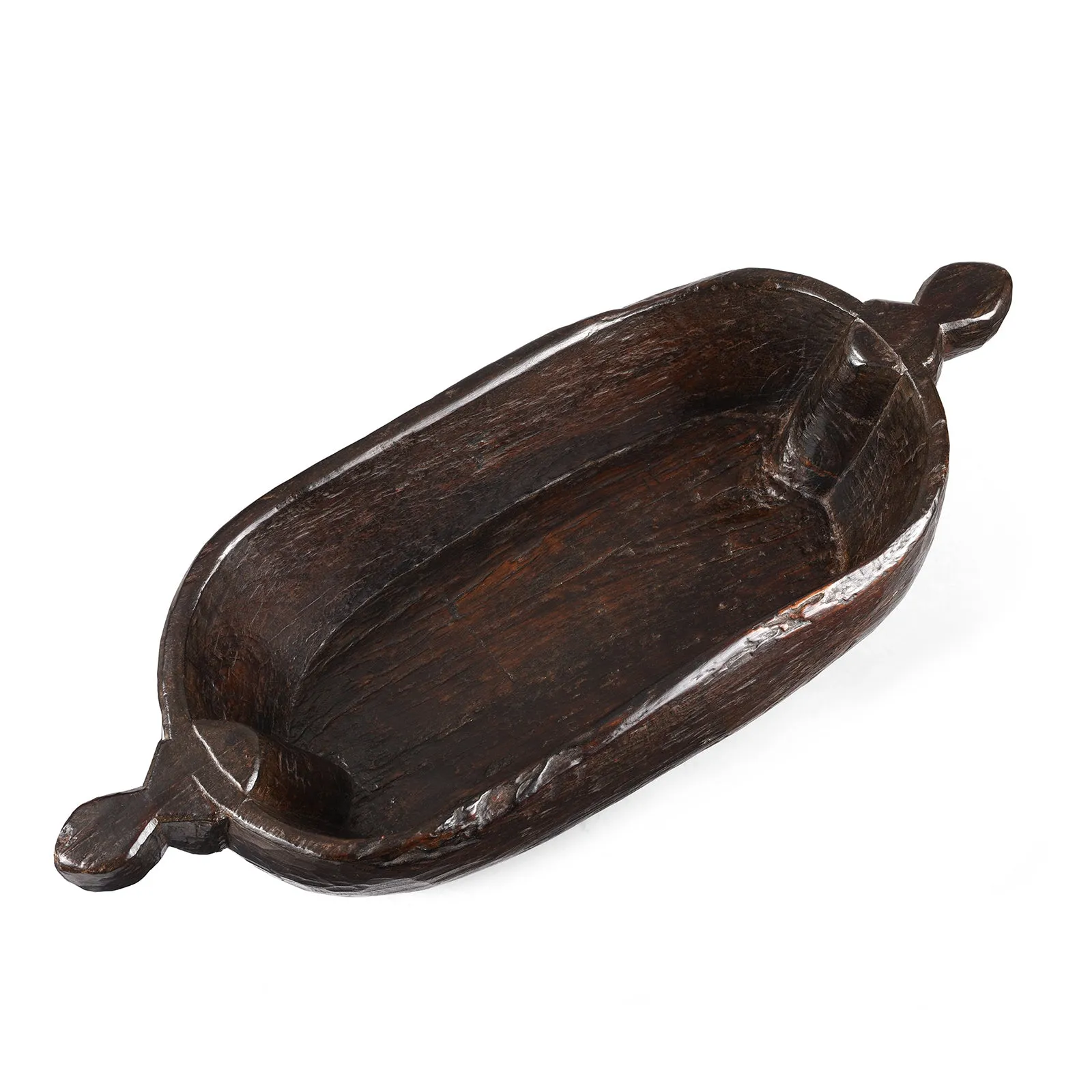 Jackfruit Dough Mixing Bowl From Kerala - 19th Century