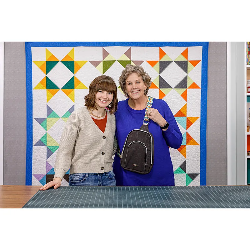 Jenny Crossbody Bag Hardware Kit (Choose your own fabric)