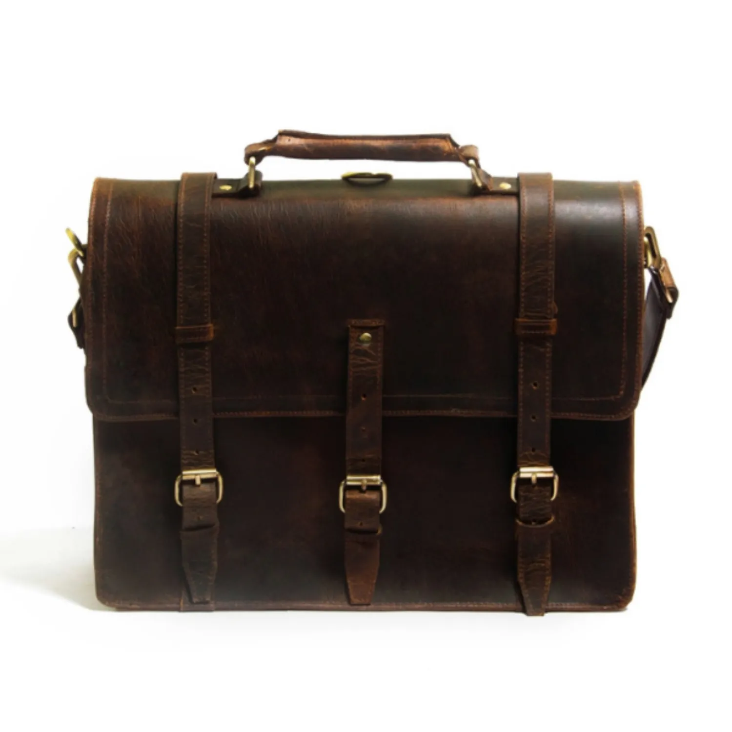 Lakshan Leather Messenger Bag
