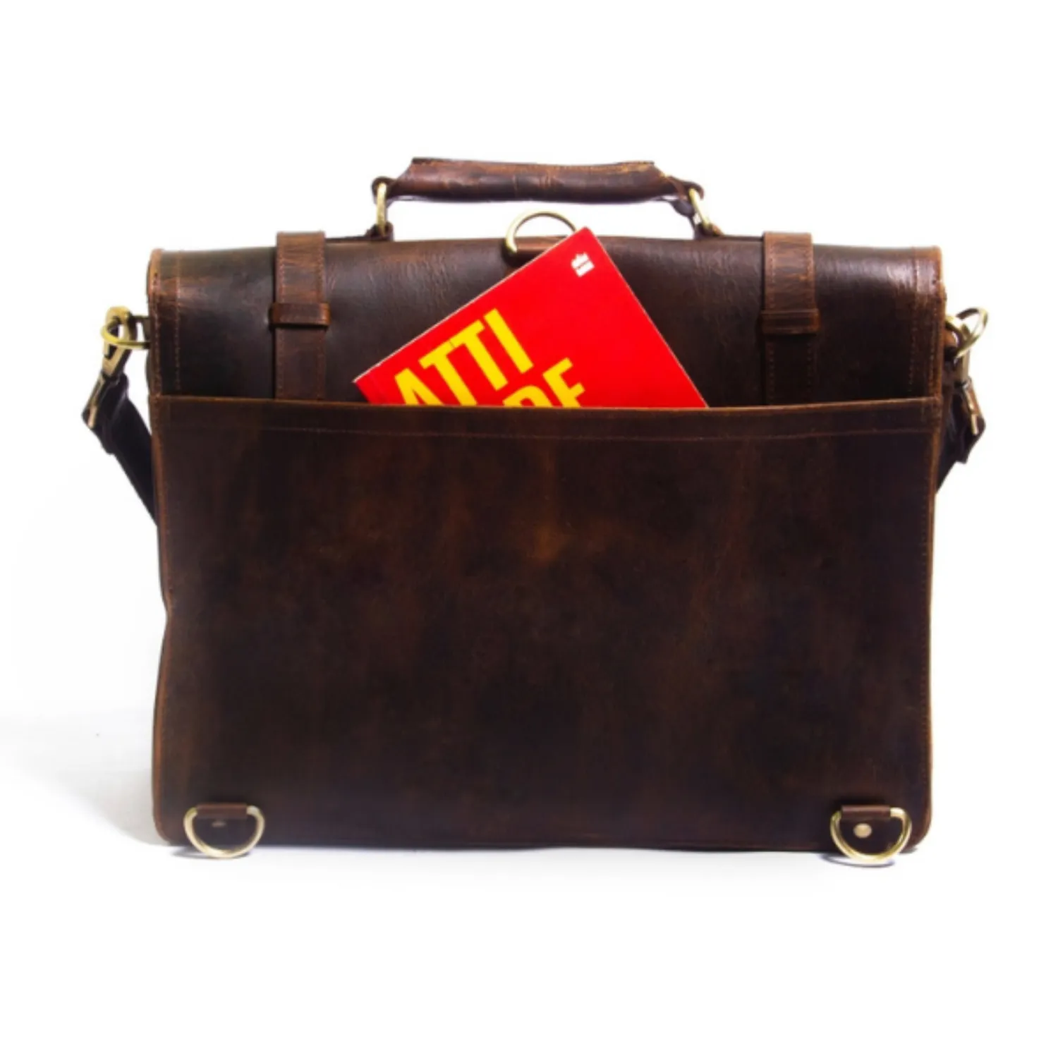 Lakshan Leather Messenger Bag