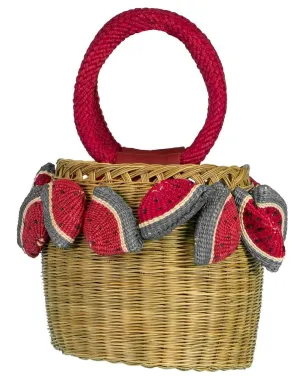 Lauren Watermelon Top Handle Bag