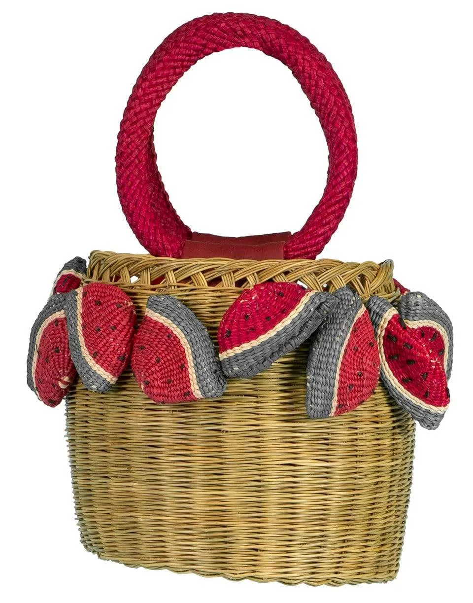 Lauren Watermelon Top Handle Bag