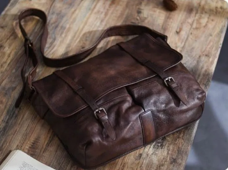 Leather Messenger Bags Men Brown Leather Messenger Bag Leather Men Messenger Bag