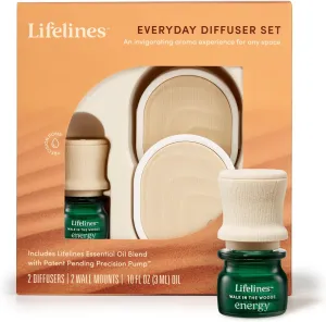 Lifelines Everyday Portable Essential Oil Diffusers 2-Pack