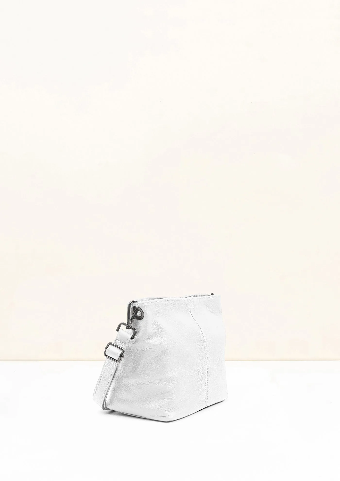 Lola Small Crossbody White