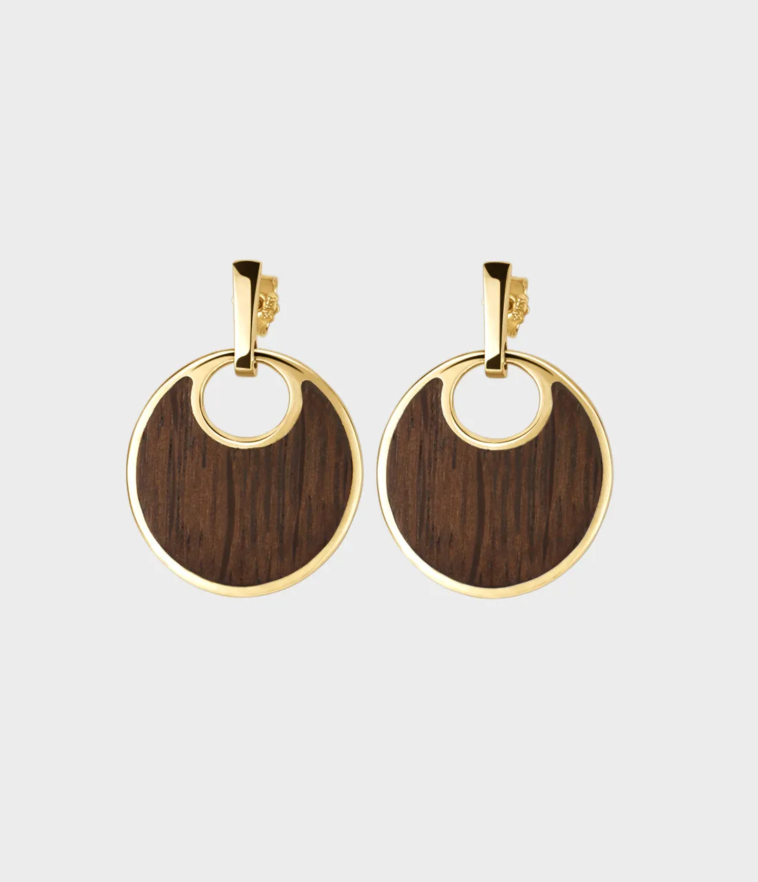 London Oak Luna Earrings