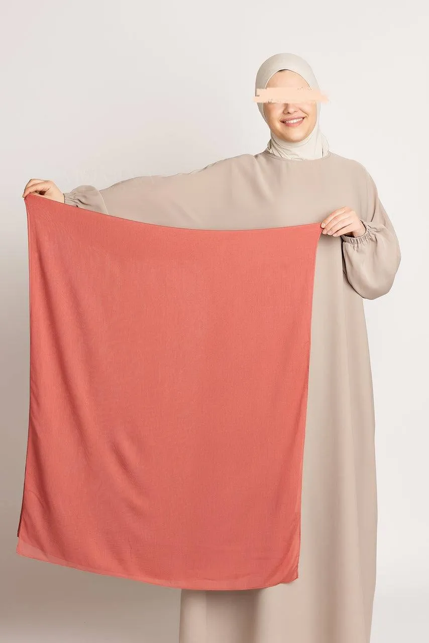 Luxury Modal Hijab - Rouge