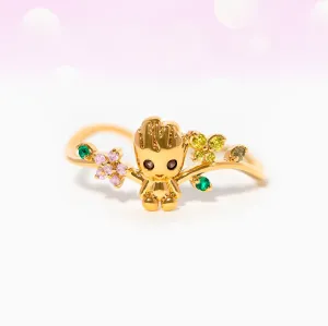 Marvel's I Am Groot Adjustable Ring