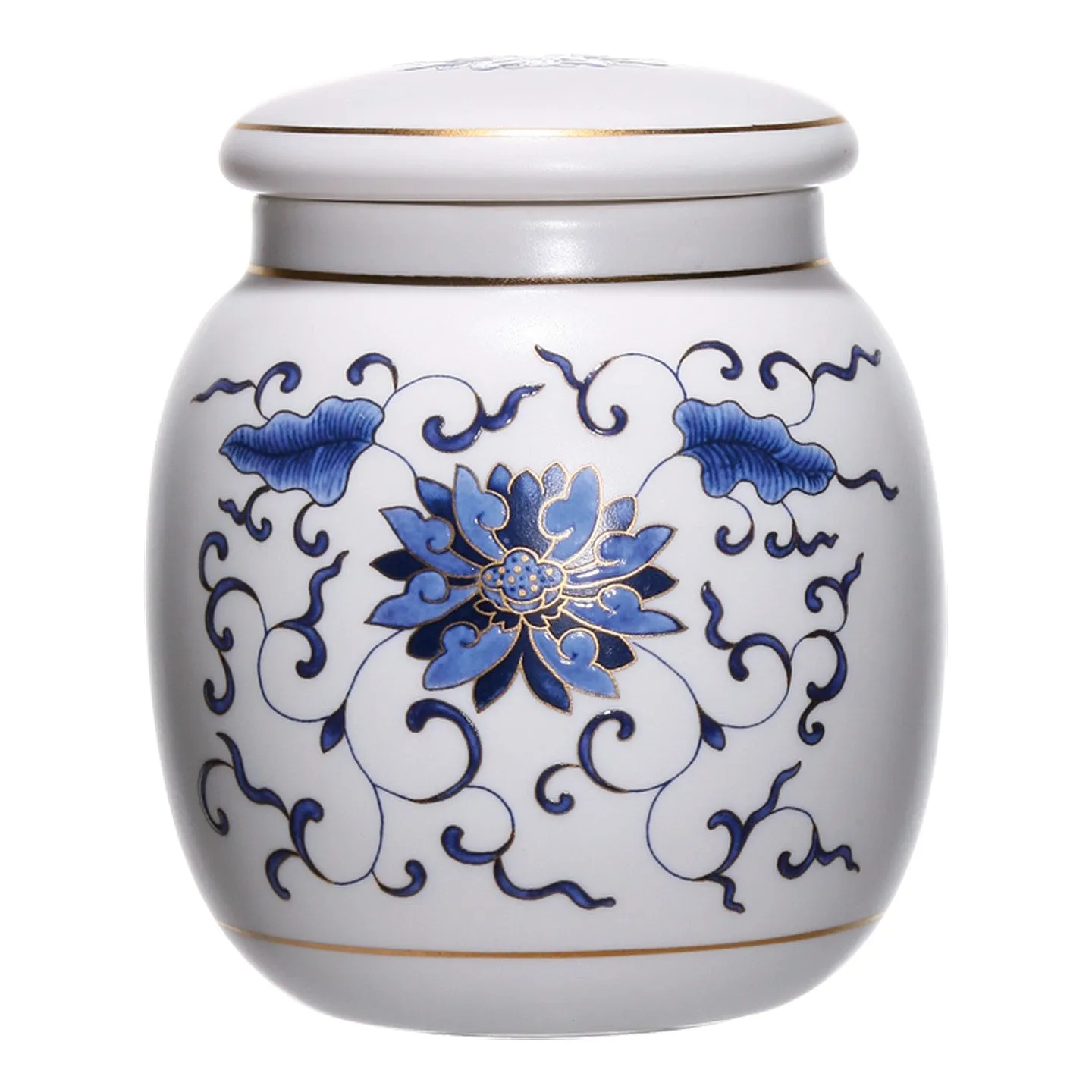 Meditation-Lotus Functional Jar