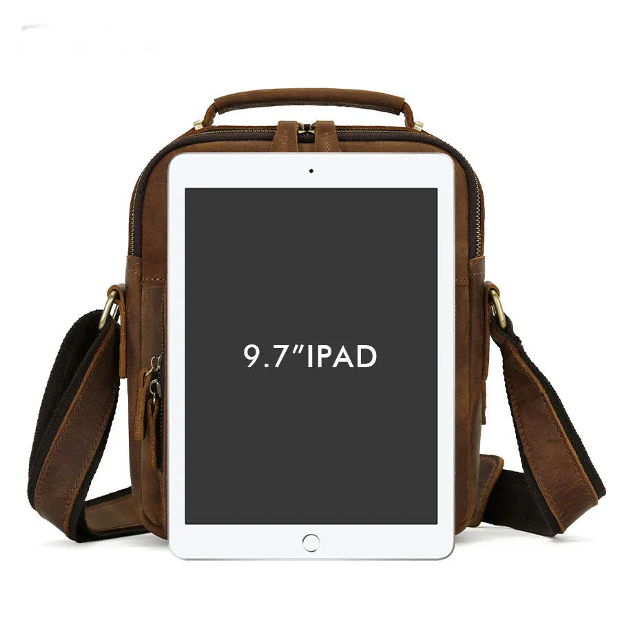 Men's Leather Satchel Bag, Leather Messenger Bag, Shoulder Bag, Leather Crossbody Bag,Men's Bag, Best Gift
