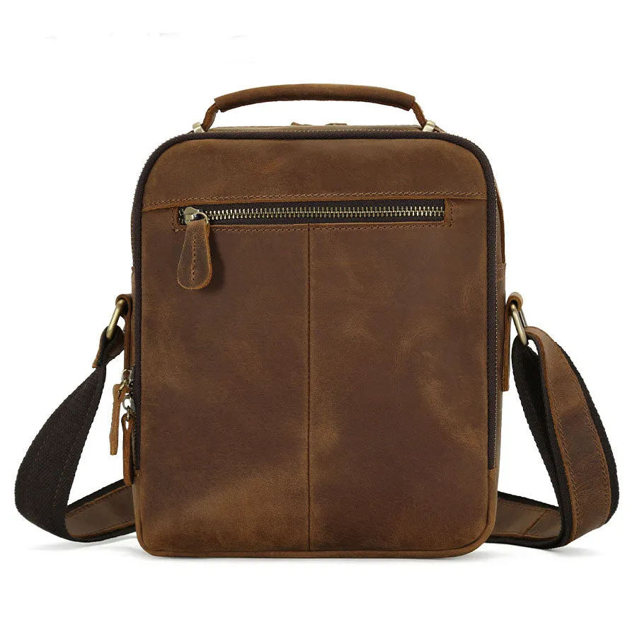 Men's Leather Satchel Bag, Leather Messenger Bag, Shoulder Bag, Leather Crossbody Bag,Men's Bag, Best Gift
