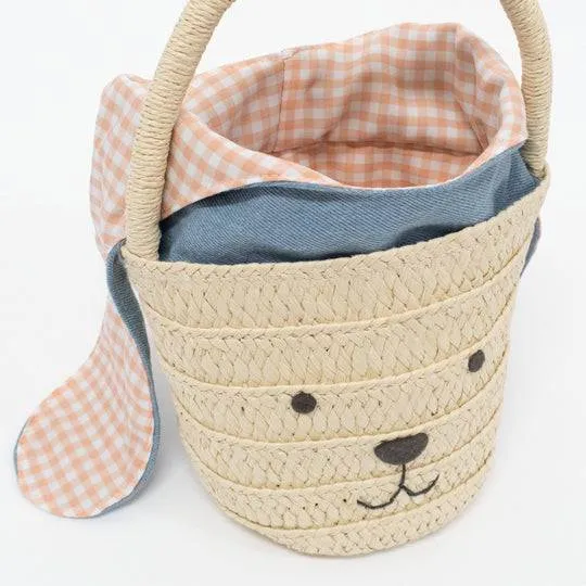 Meri Meri Woven Dog Bucket Bag  S9099\S9150