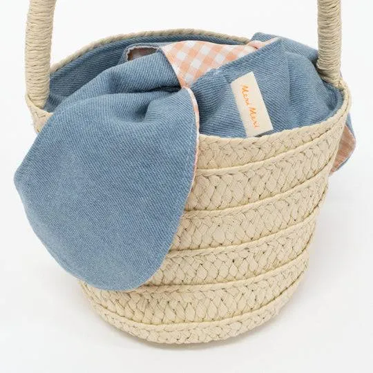 Meri Meri Woven Dog Bucket Bag  S9099\S9150