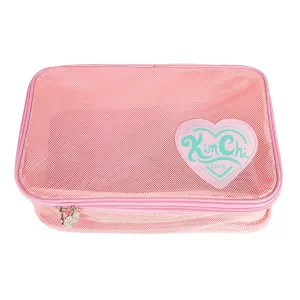 MESH COSMETIC BAG - Large
