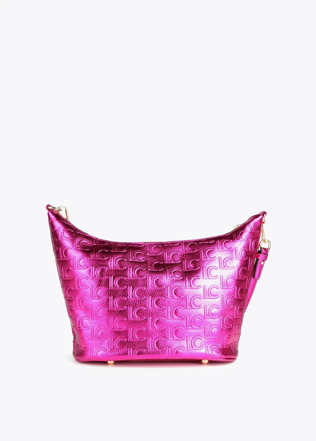 Metallic crossbody bag