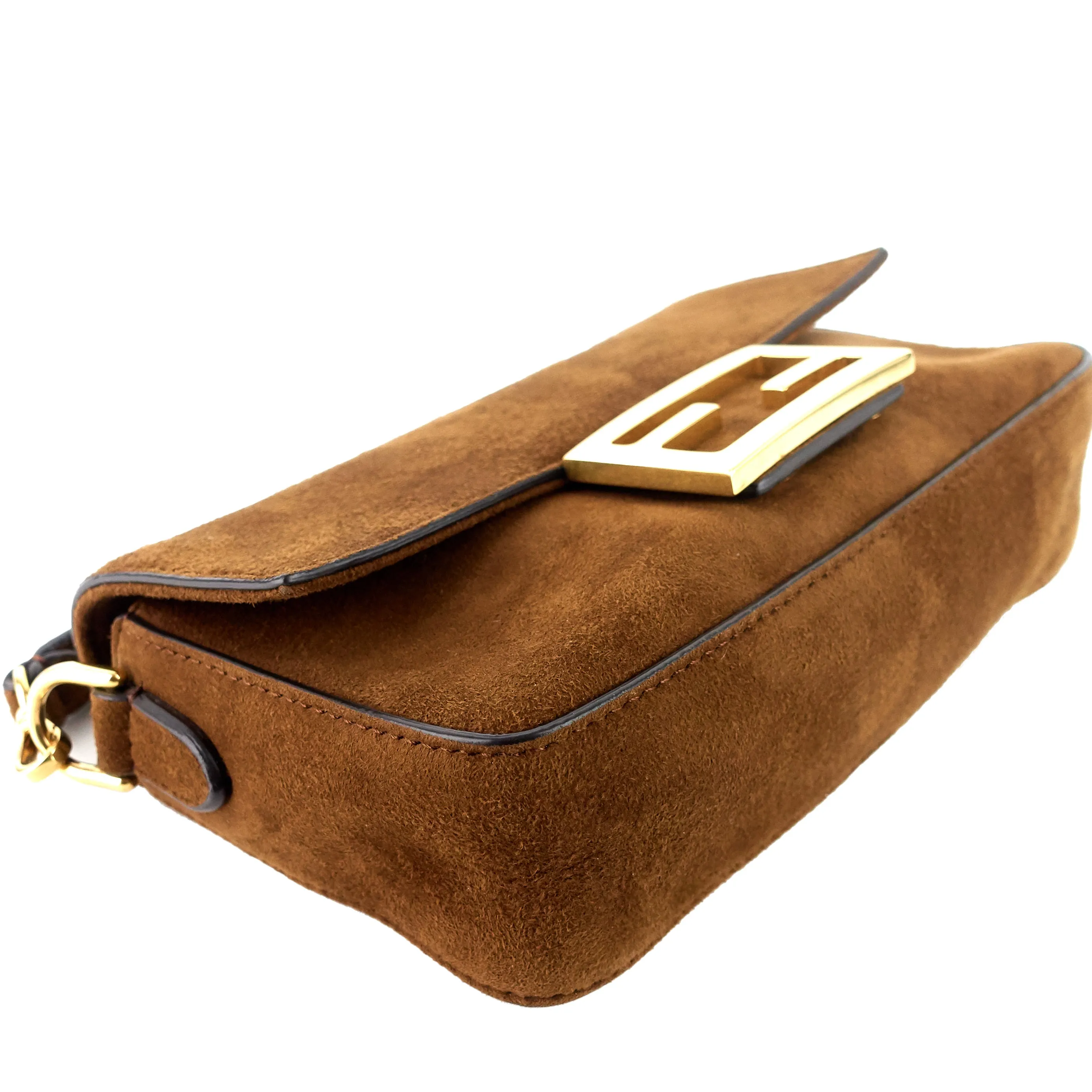 Mini Baguette NM Suede Bag