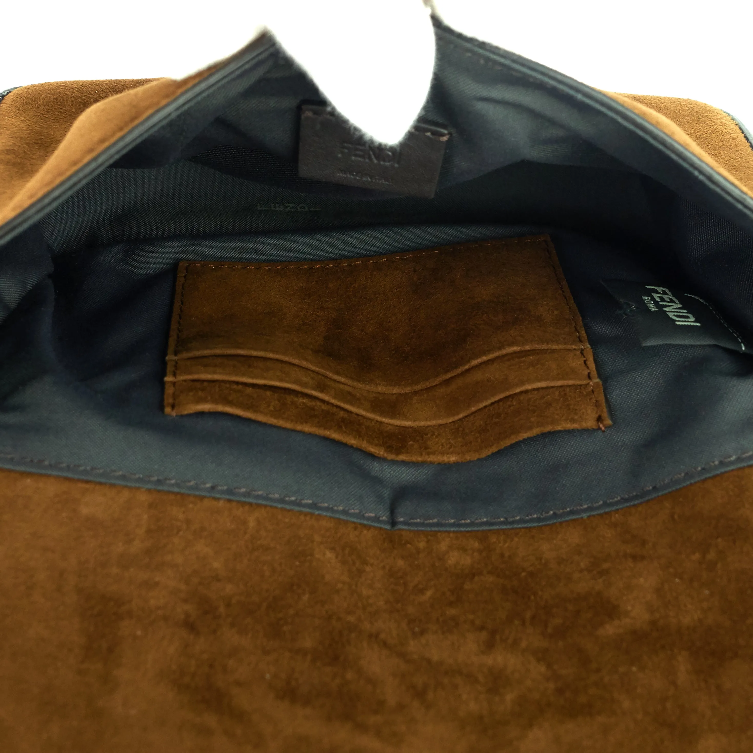 Mini Baguette NM Suede Bag