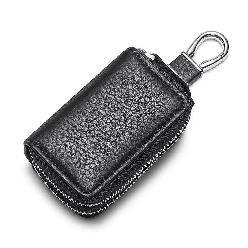 Multi Functional Leather Double Car Keys K5210