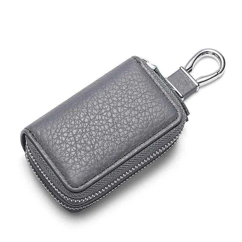 Multi Functional Leather Double Car Keys K5210