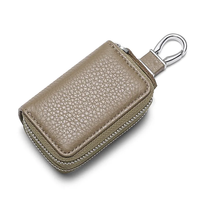 Multi Functional Leather Double Car Keys K5210