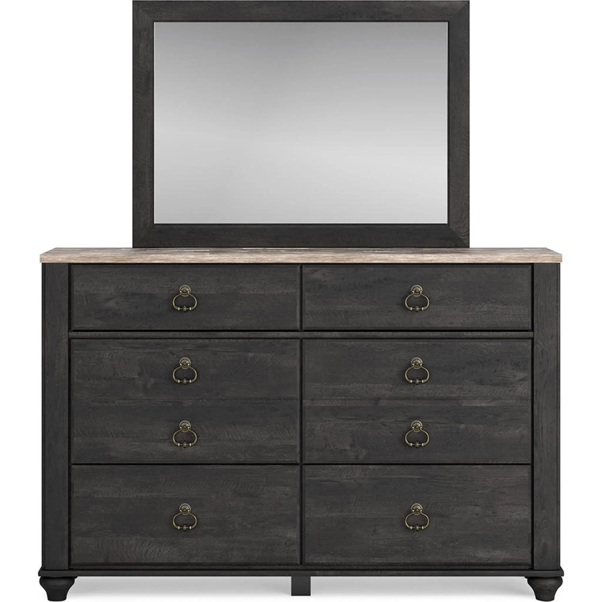 Nanforth Dresser and Mirror